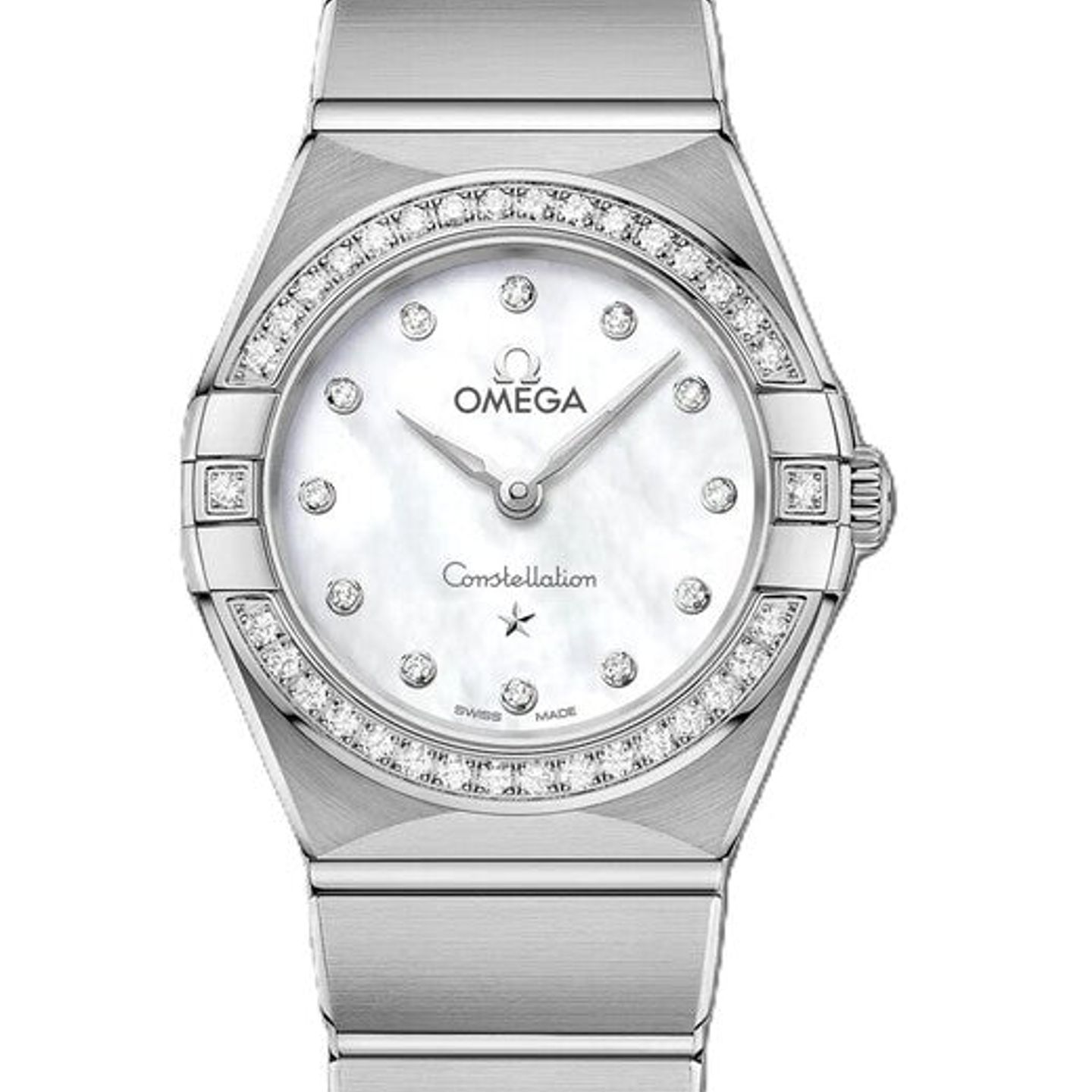 Omega Constellation Quartz 131.15.25.60.55.001 (2026) - Pearl dial 25 mm Steel case (1/1)