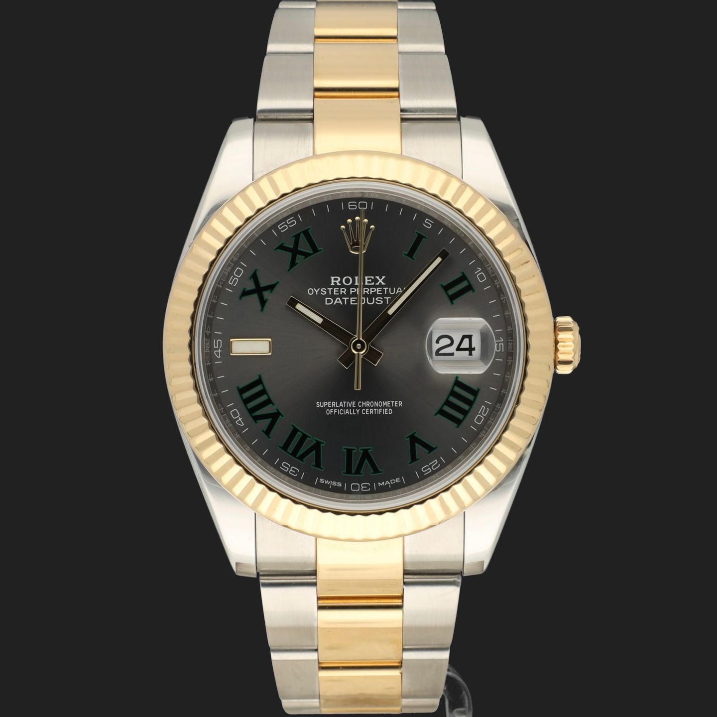 Rolex Datejust 41 126333 (2018) - 41 mm Gold/Steel case (3/8)