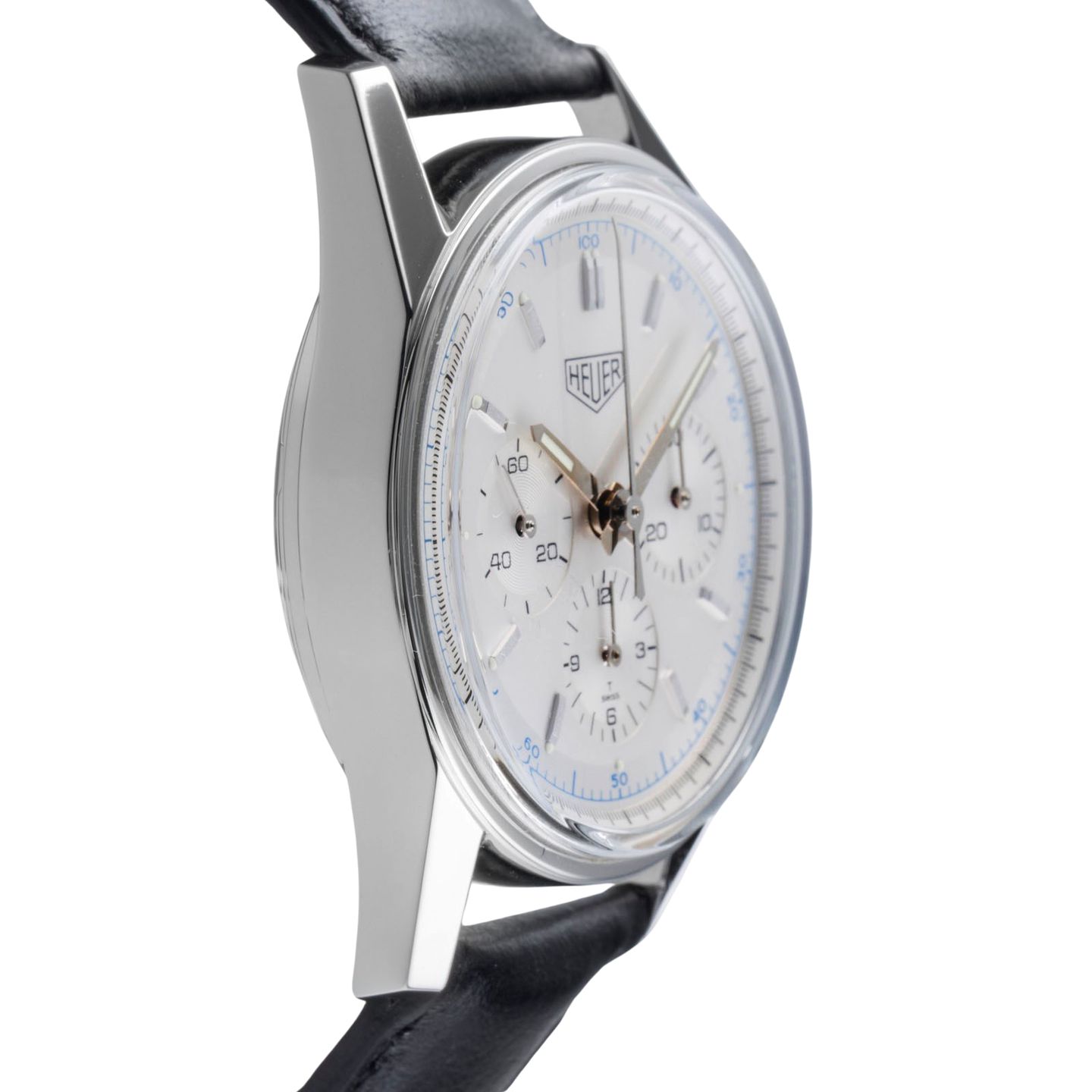 TAG Heuer Carrera Calibre HEUER 01 CAR201AA.BA0714 (Unknown (random serial)) - White dial 43 mm Steel case (7/8)