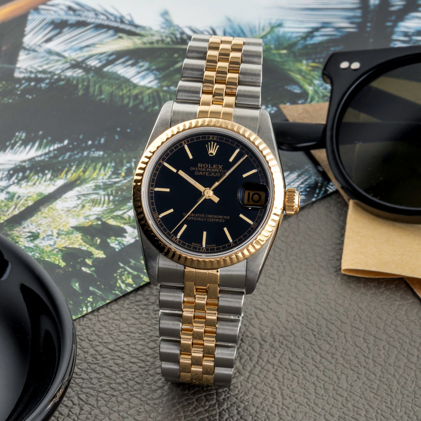 Rolex Datejust 31 68273 (1990) - 31mm Goud/Staal (1/8)