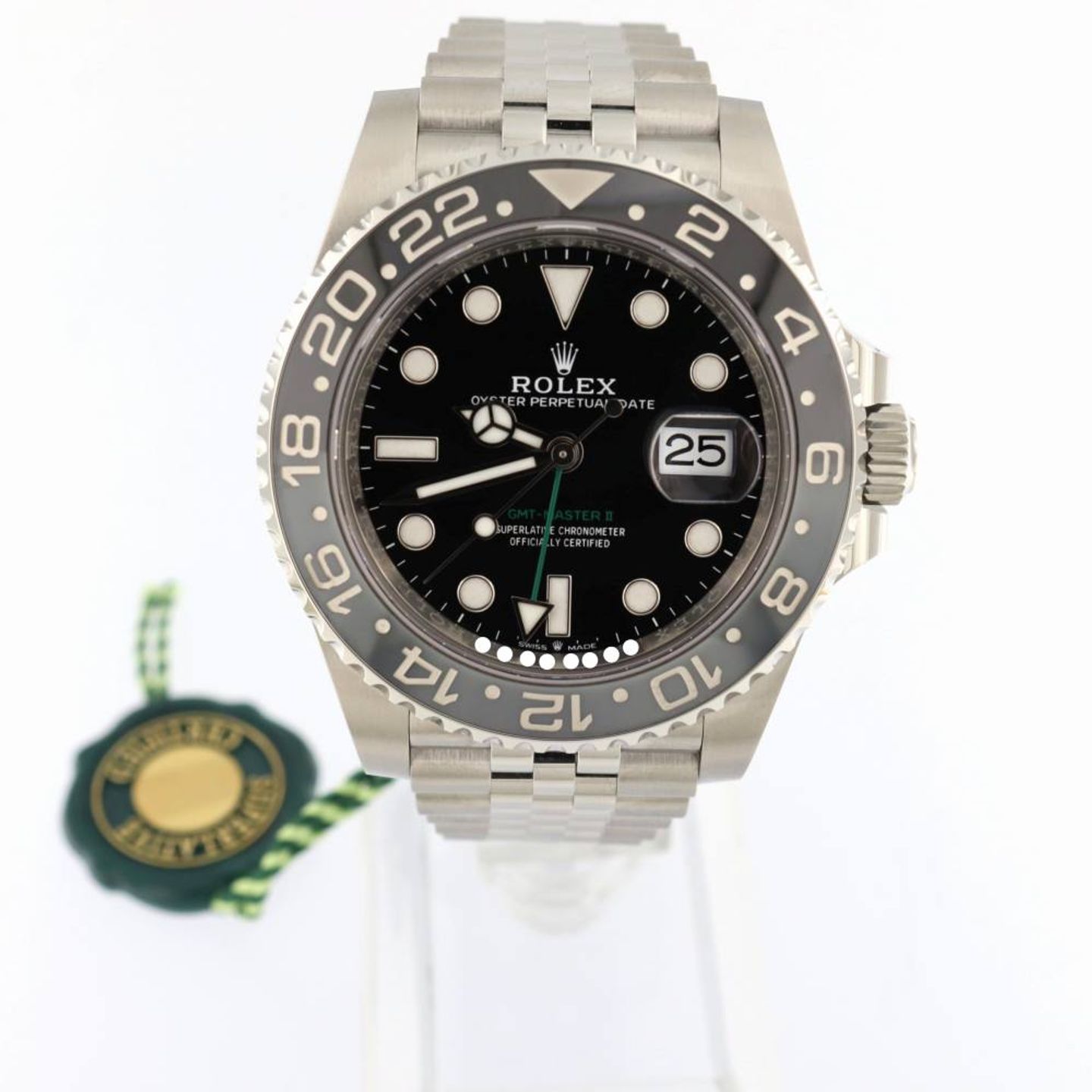 Rolex GMT-Master II 126710GRNR (2025) - Black dial 40 mm Steel case (1/7)