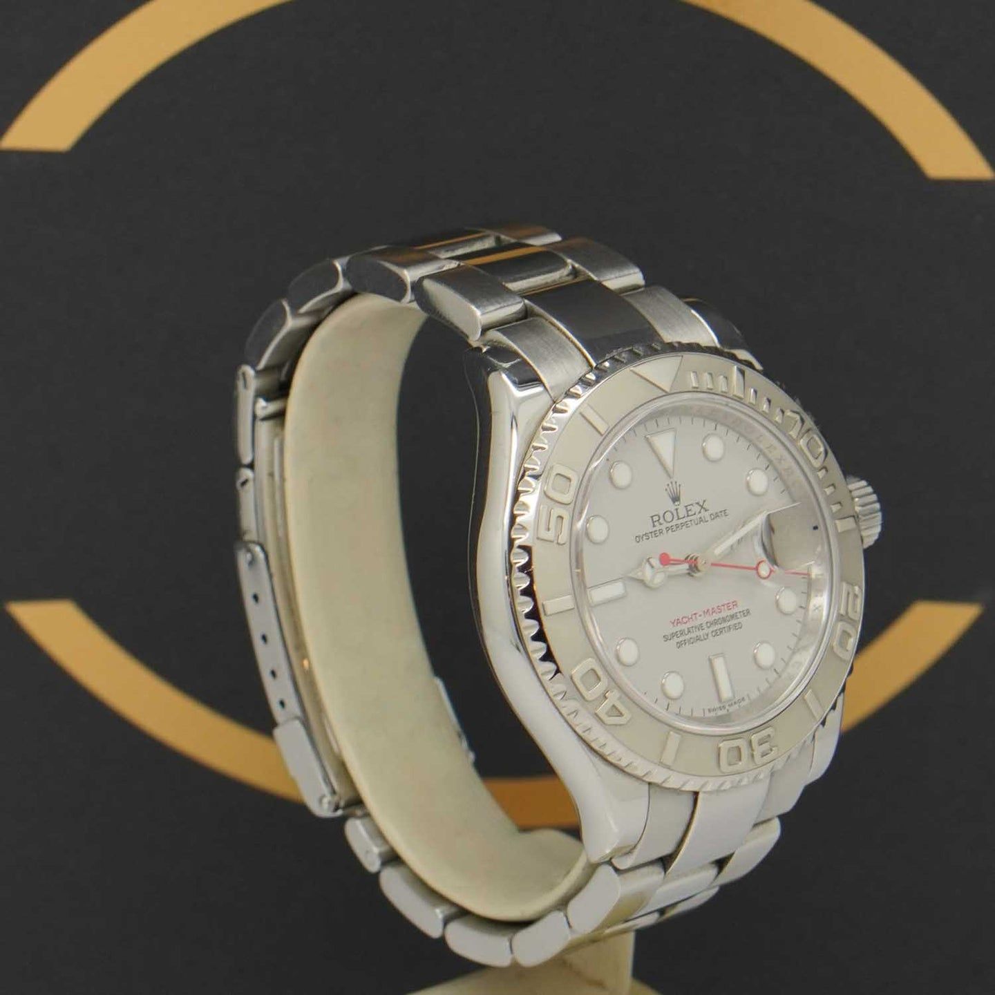 Rolex Yacht-Master 40 16622 (2008) - Wit wijzerplaat 40mm Staal (2/7)