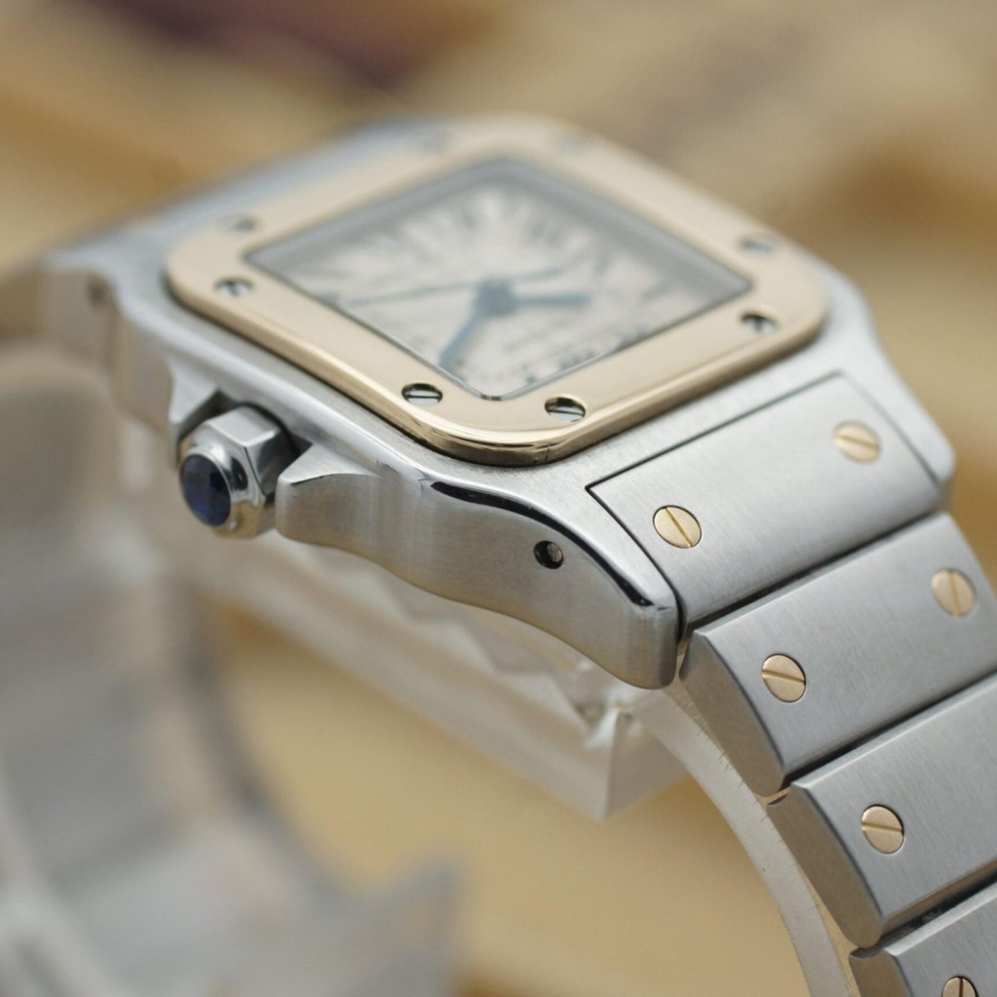 Cartier Santos Galbée W20056D6 (2010) - 24 mm Steel case (7/8)