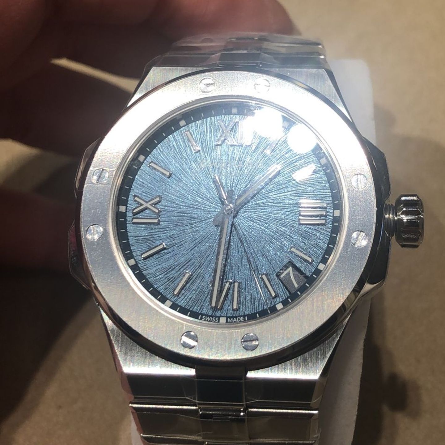 Chopard Alpine Eagle 298600-3001 (2025) - Blue dial 41 mm Steel case (1/1)