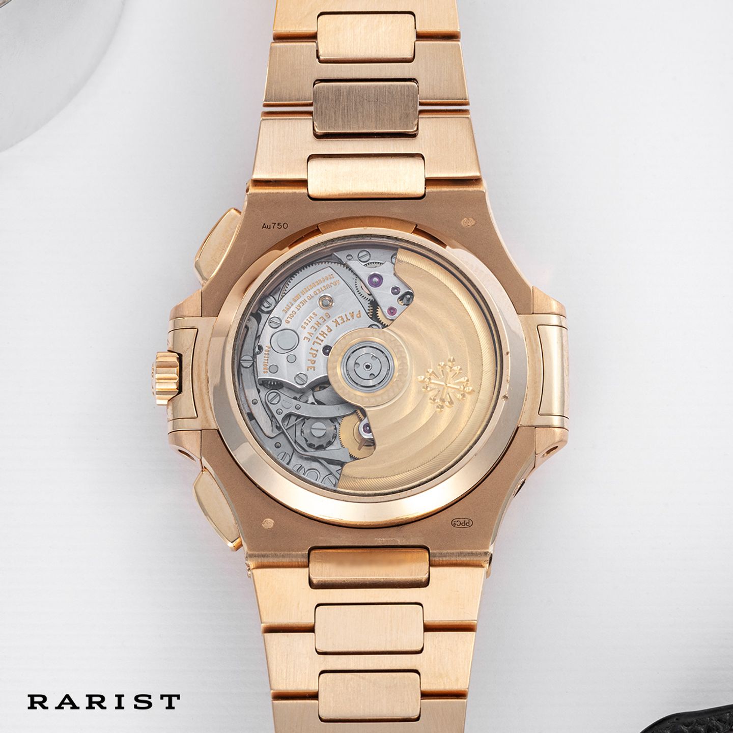 Patek Philippe Nautilus 5980/1R-001 (Unknown (random serial)) - Black dial 41 mm Rose Gold case (3/7)