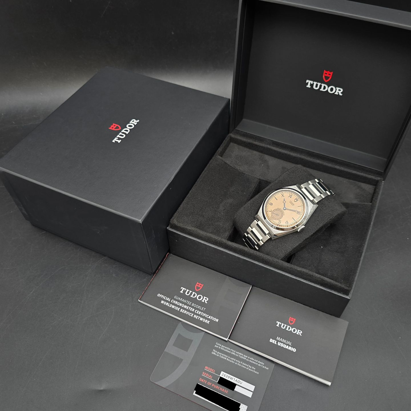 Tudor Monarch M2639W1A0U-0001 (2026) - Champagne dial 39 mm Steel case (8/8)