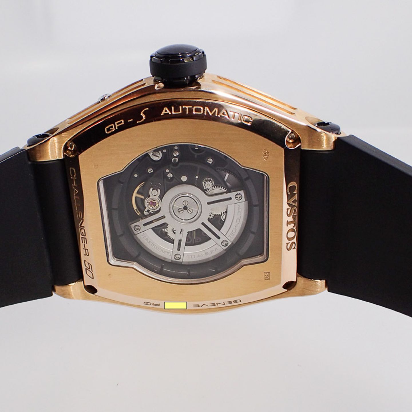 Cvstos Challenge-R QP-S (2012) - Black dial 50 mm Rose Gold case (8/8)