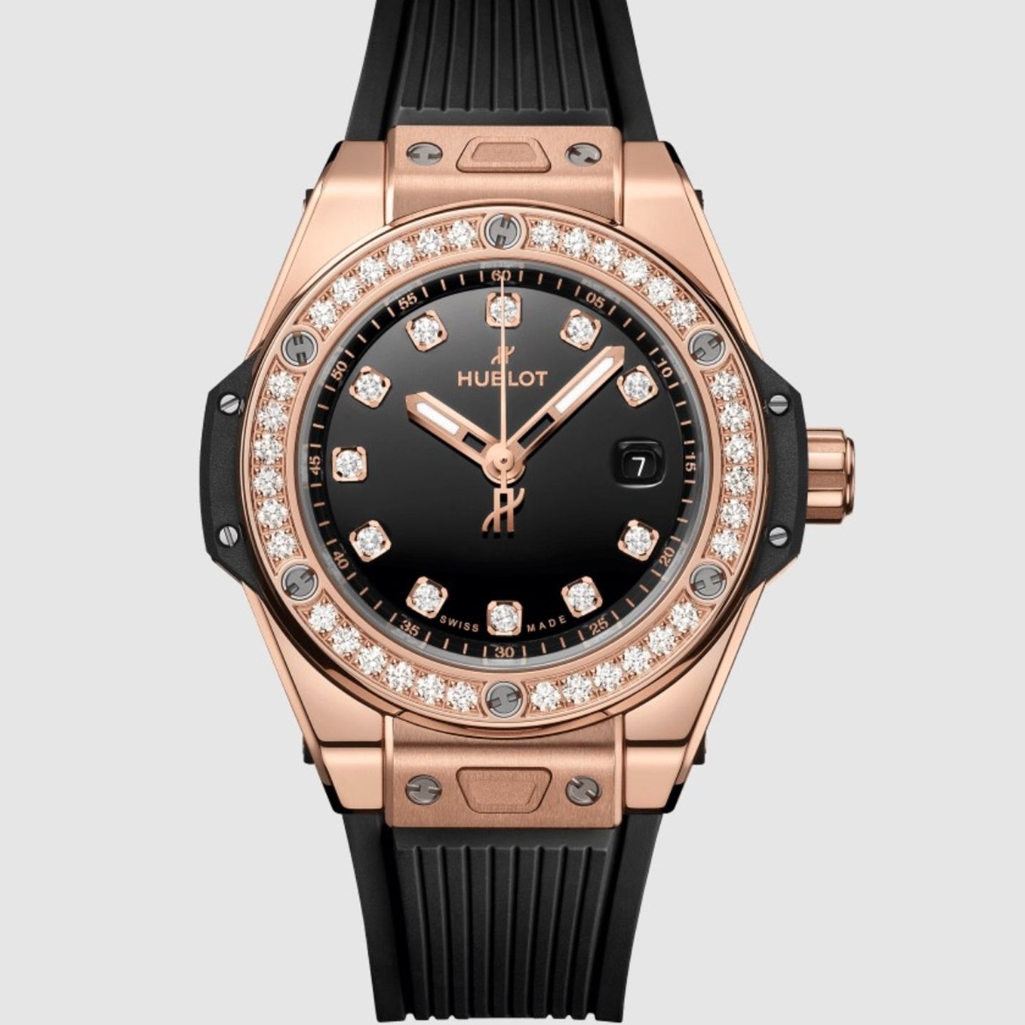 Hublot Big Bang 485.OX.1280.RX.1204 (2023) - Black dial 33 mm Rose Gold case (1/1)