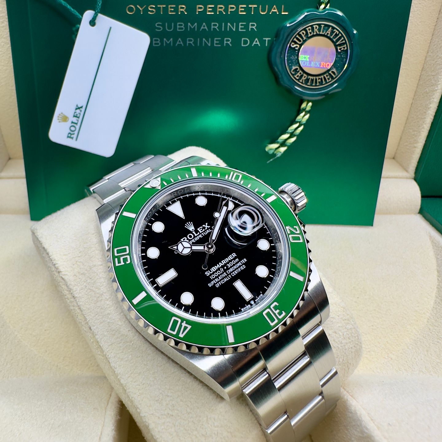 Rolex Submariner Date 126610LV (2024) - Black dial 41 mm Steel case (1/8)