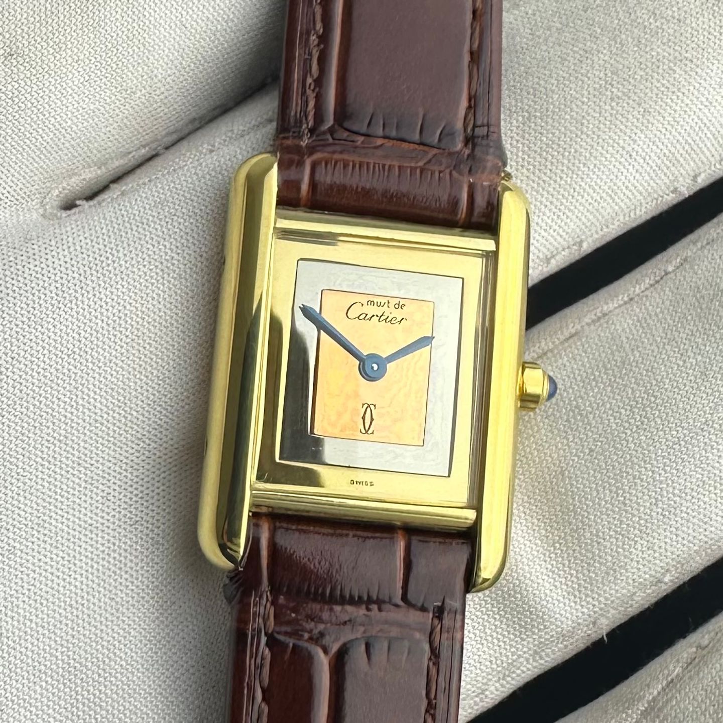 Cartier Tank Vermeil 366001 - (2/8)