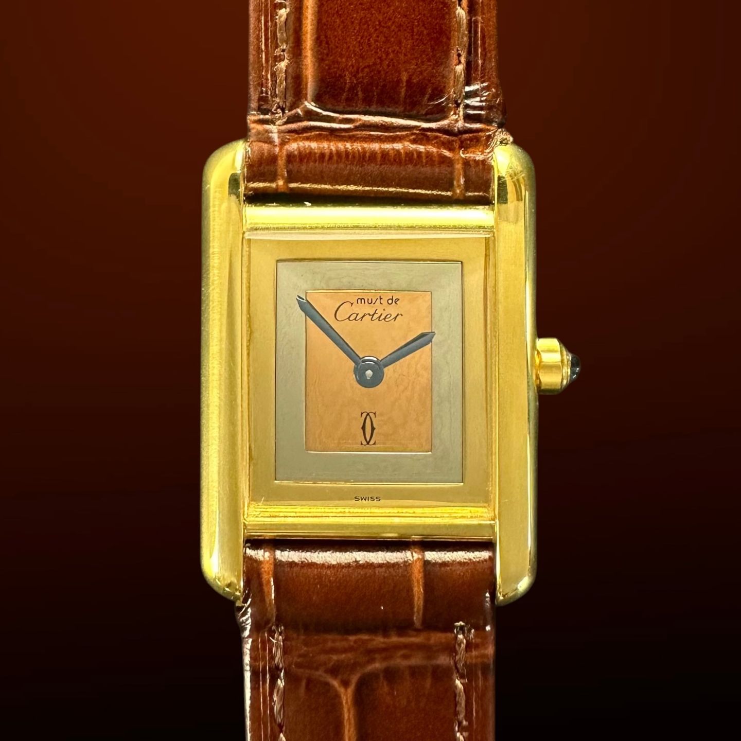 Cartier Tank Vermeil 366001 - (1/8)