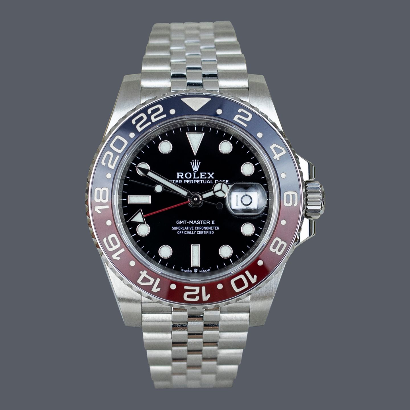 Rolex GMT-Master II 126710BLRO (2019) - Zwart wijzerplaat 40mm Staal (1/1)