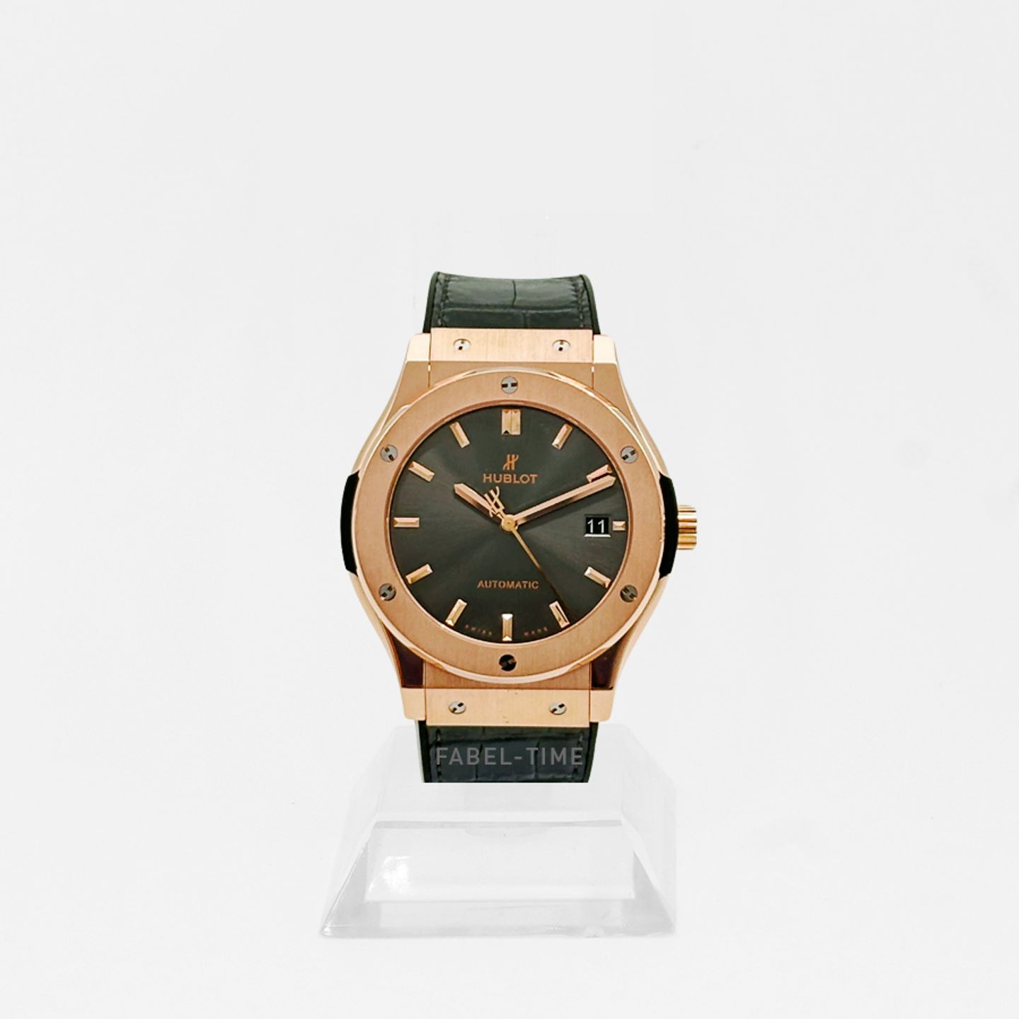 Hublot Classic Fusion Racing Grey 581.OX.7081.LR (2024) - Grey dial 33 mm Rose Gold case (1/1)