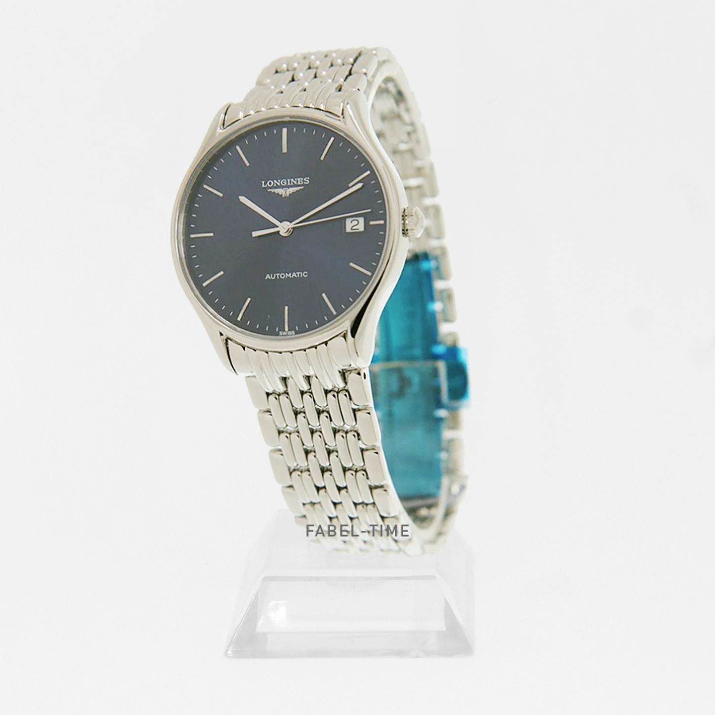 Longines Lyre L4.860.4.92.6 (2024) - Blauw wijzerplaat 35mm Staal (1/1)