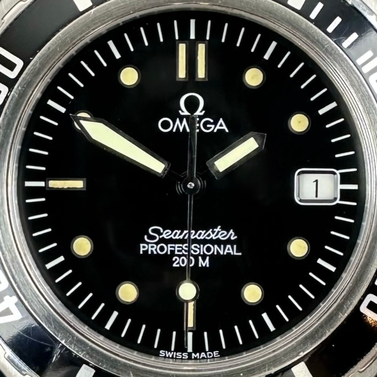 Omega Seamaster 396.1062 (1993) - Black dial 36 mm Steel case (8/8)