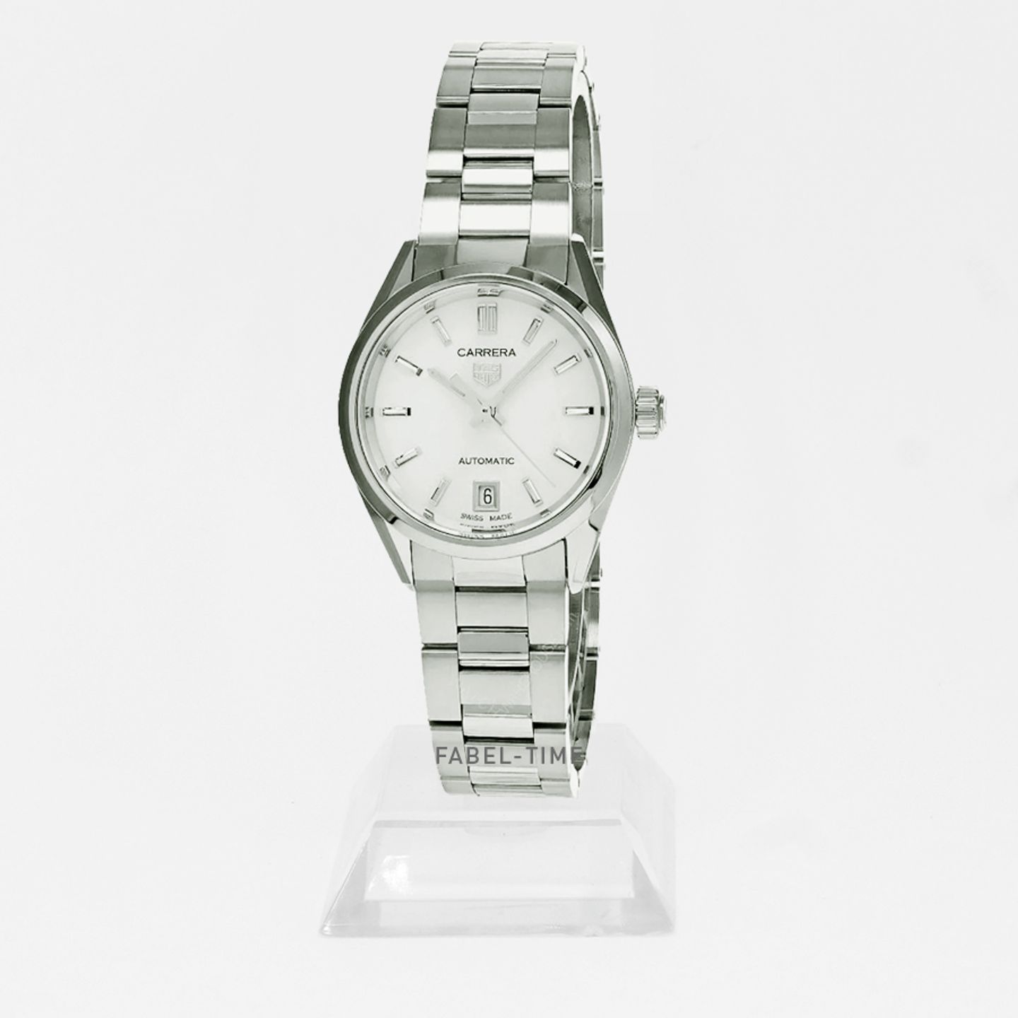 TAG Heuer Carrera Lady WBN2410.BA0621 (2024) - White dial 29 mm Steel case (1/1)