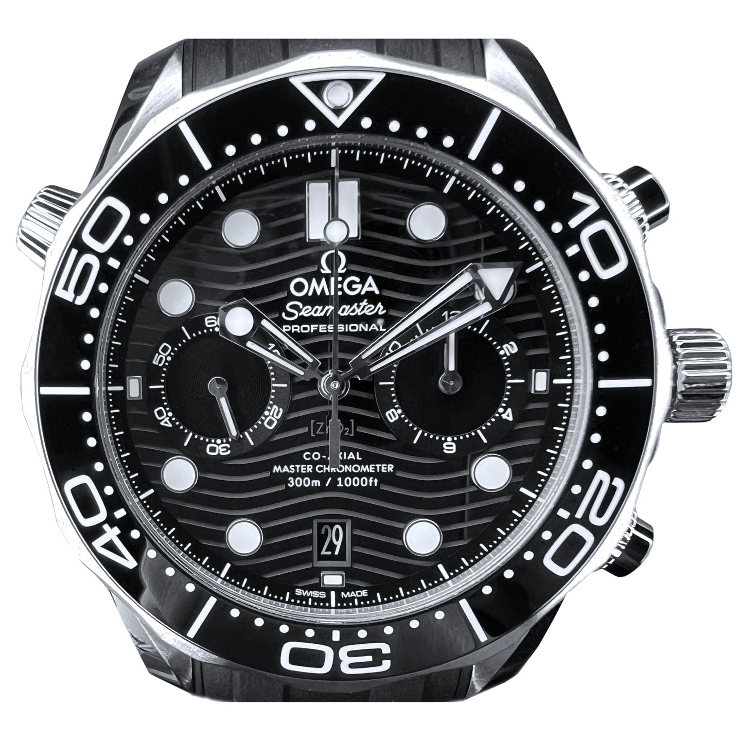 Omega Seamaster Diver 300 M 210.32.44.51.01.001 (2024) - Zwart wijzerplaat 44mm Staal (1/8)