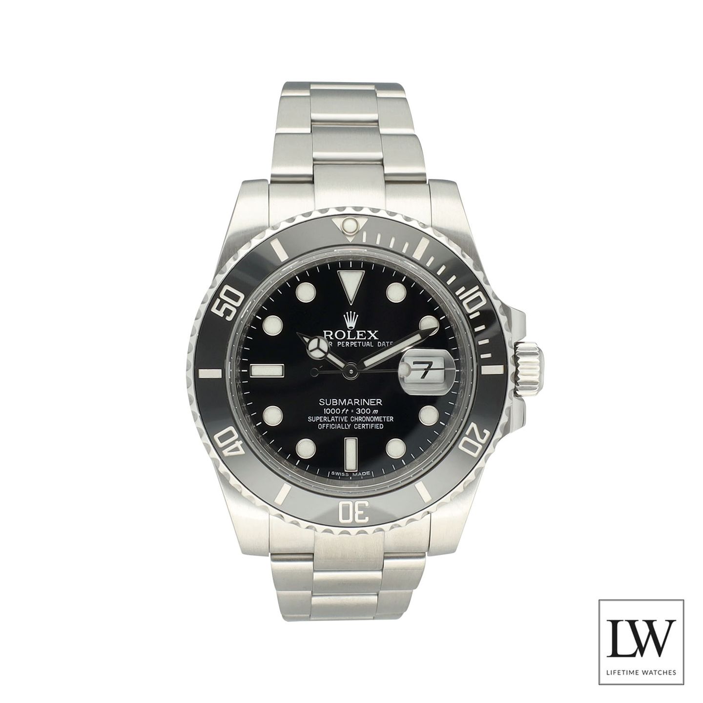 Rolex Submariner Date 116610LN (Unknown (random serial)) - Black dial 40 mm Steel case (2/6)