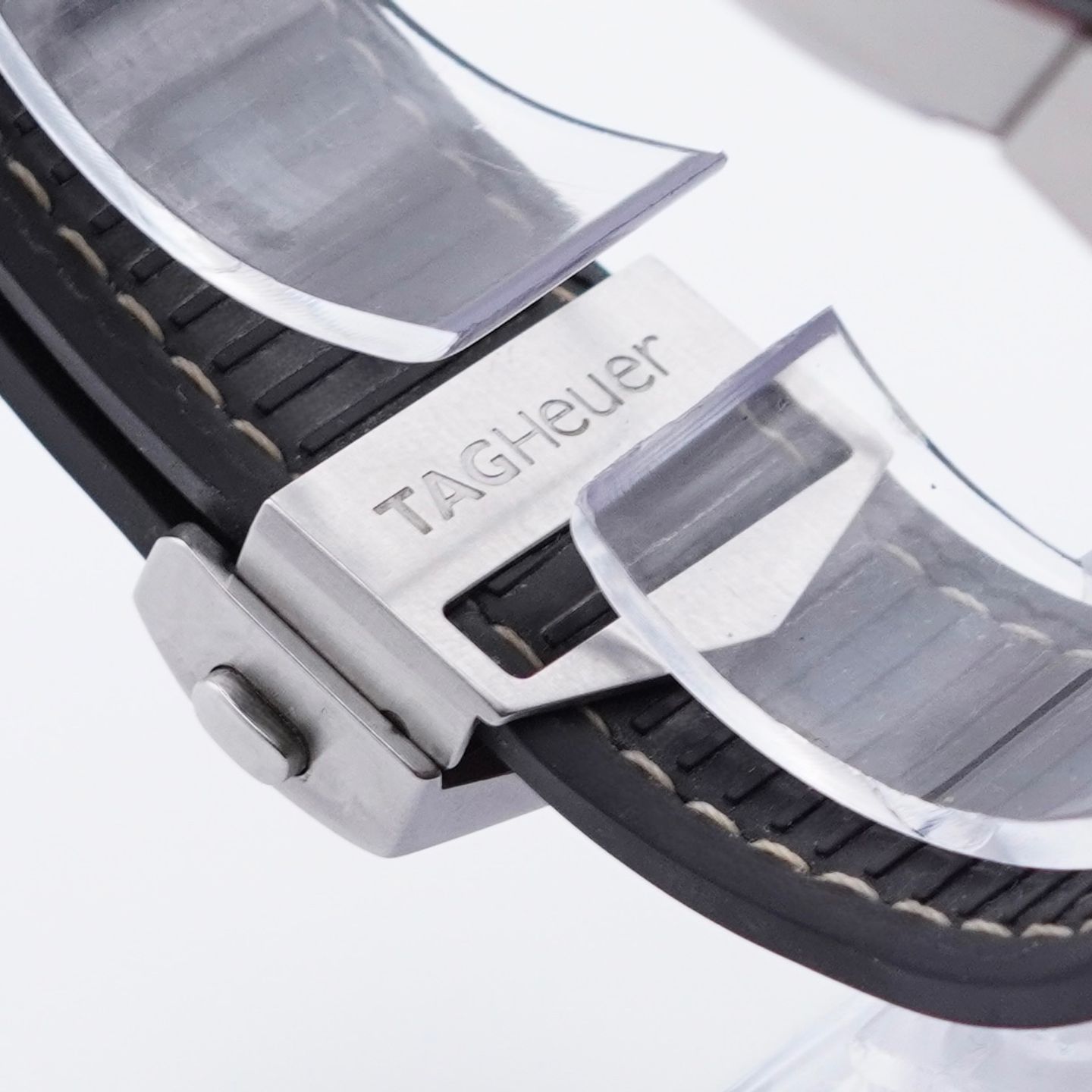 TAG Heuer Carrera CBG2010 (2022) - Transparant wijzerplaat 43mm Staal (5/8)