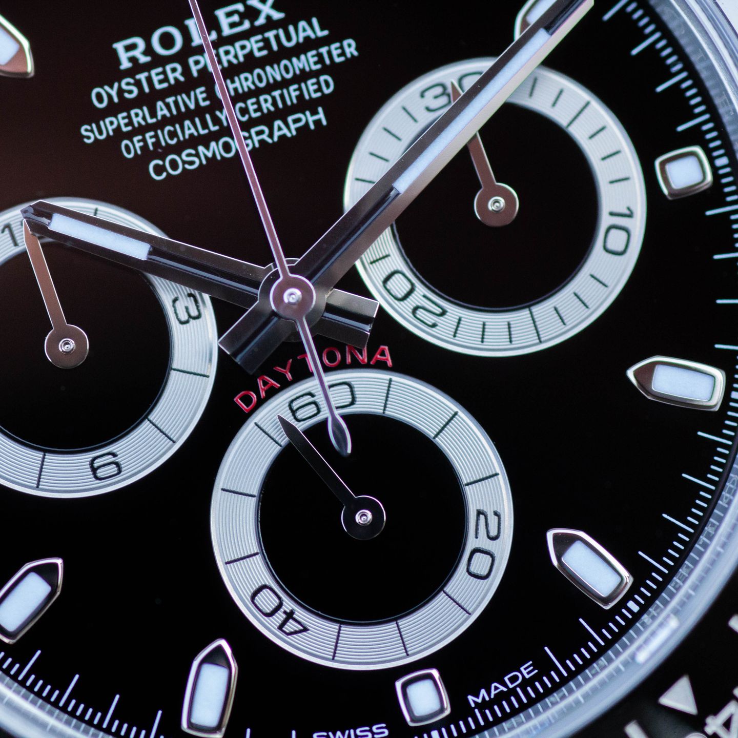 Rolex Daytona 116500LN (2020) - Zwart wijzerplaat 40mm Staal (3/8)