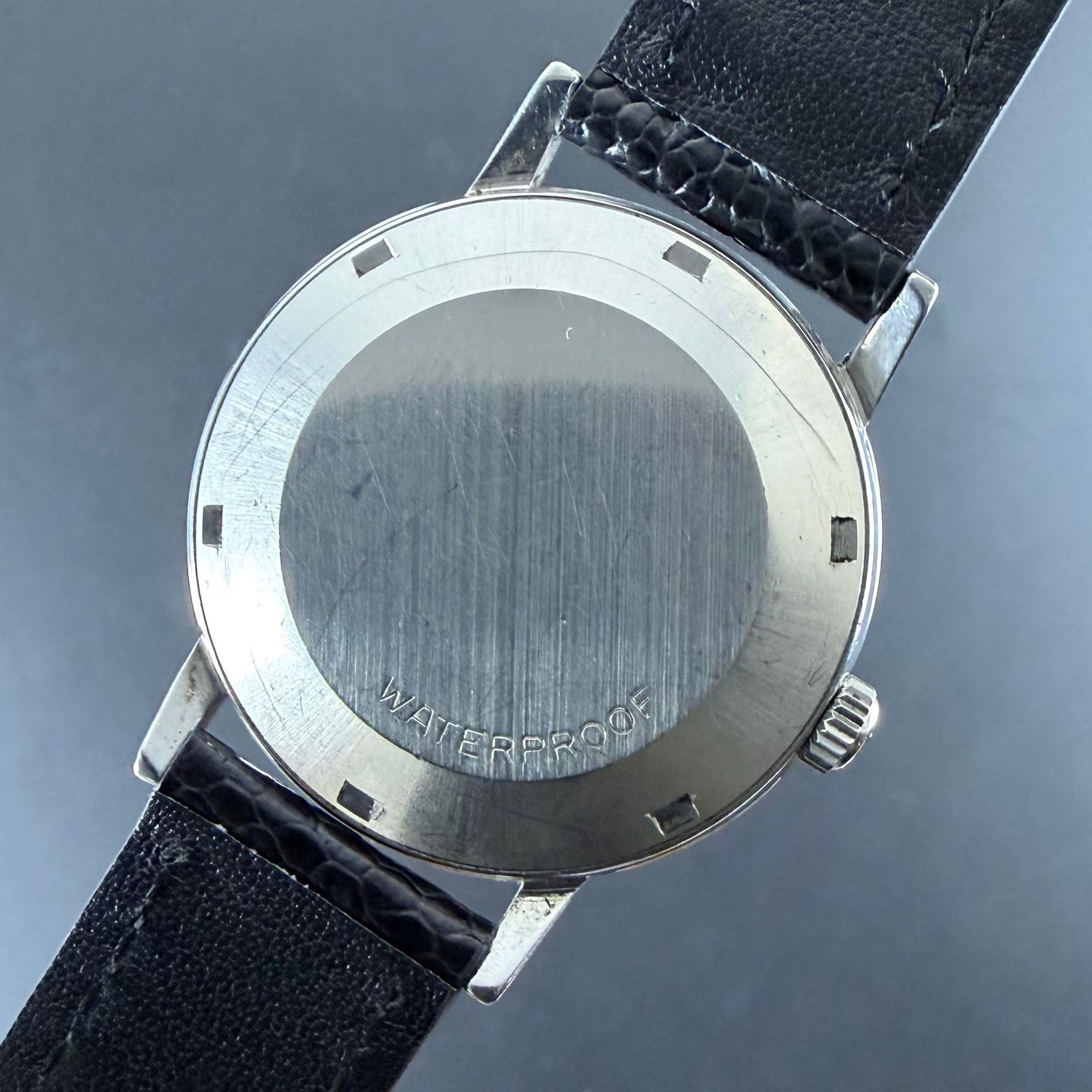 Omega Genève 166.070 (1970) - White dial 35 mm Steel case (3/8)