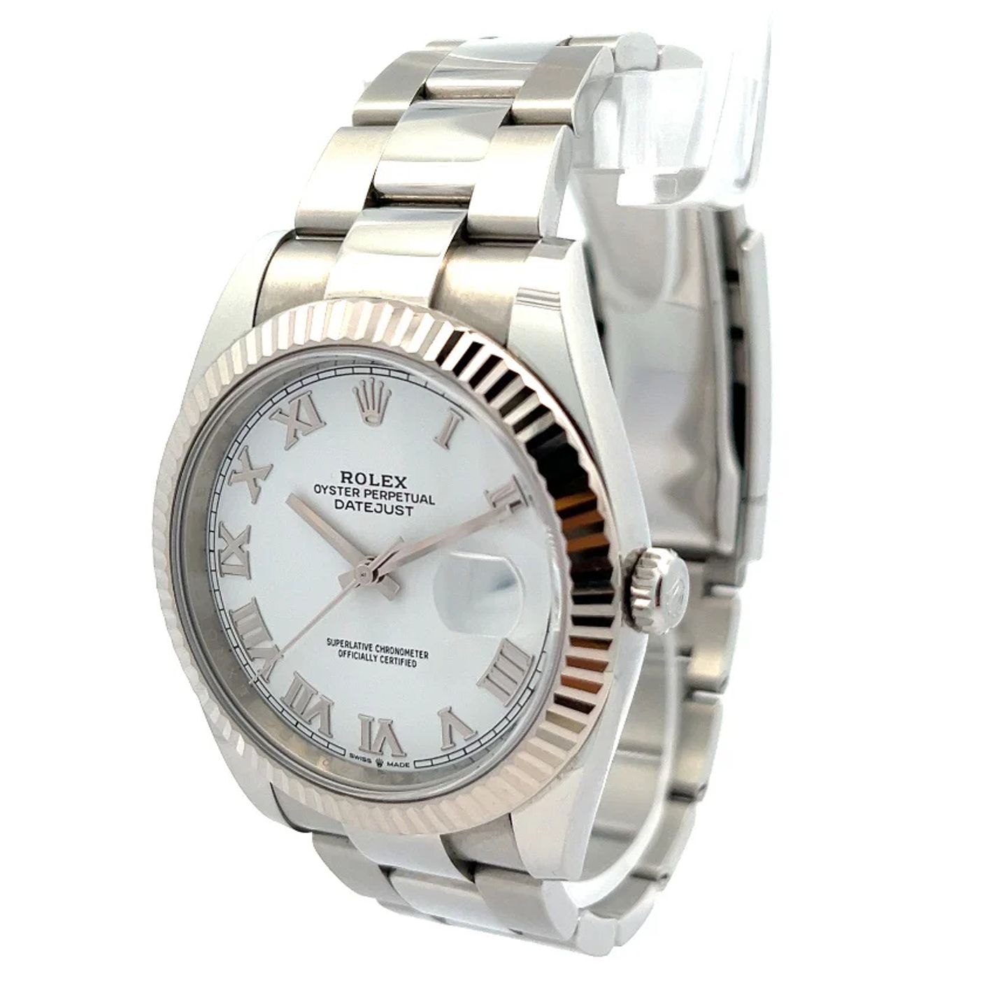 Rolex Datejust 41 126334 (2021) - White dial 41 mm Steel case (2/6)