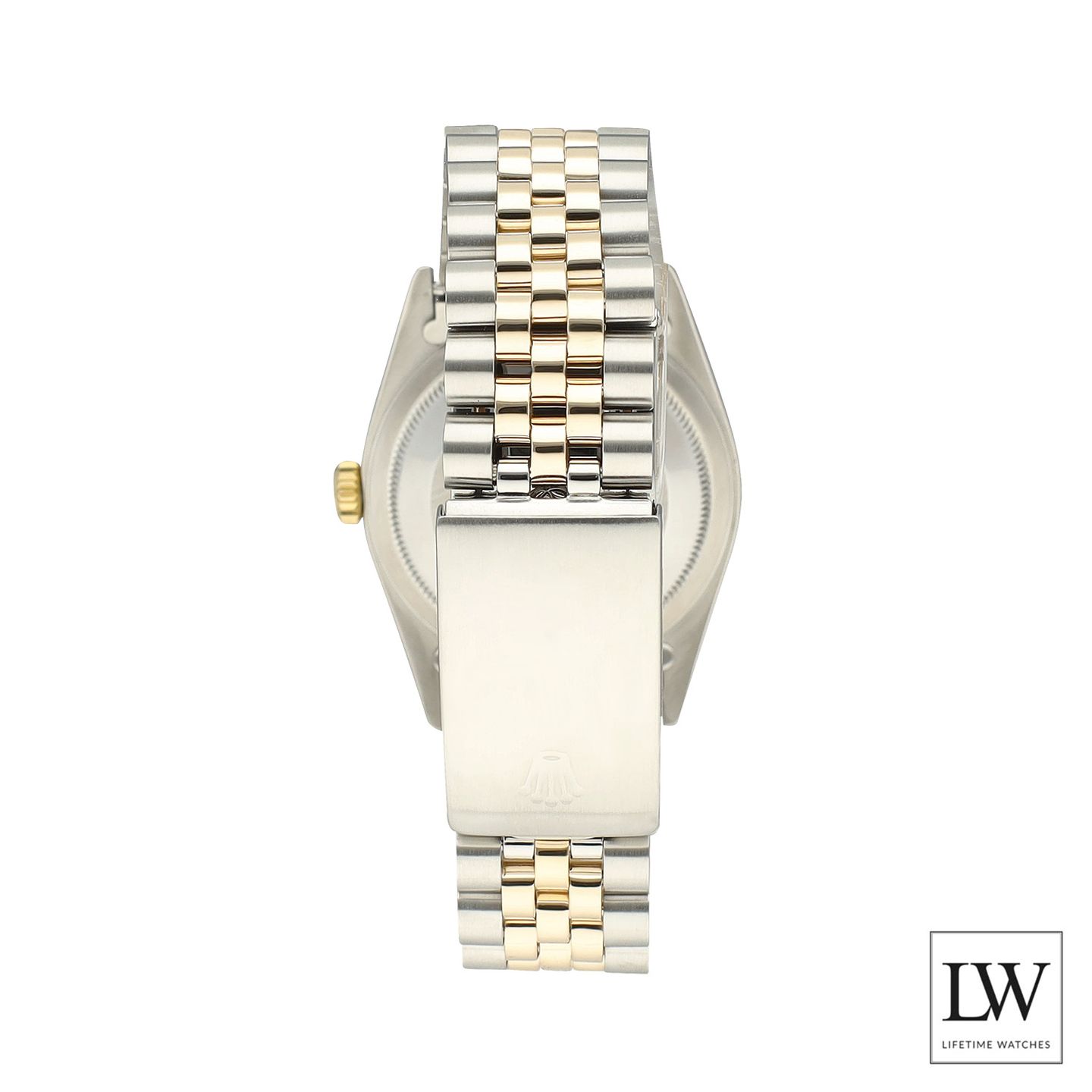 Rolex Datejust 36 16233 (1996) - Grey dial 36 mm Gold/Steel case (7/8)