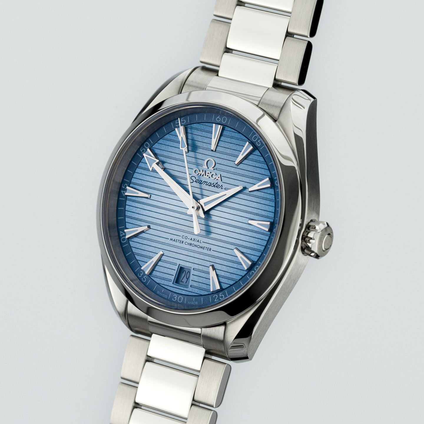 Omega Seamaster Aqua Terra 220.10.41.21.03.005 (2023) - Blauw wijzerplaat 41mm Staal (3/8)