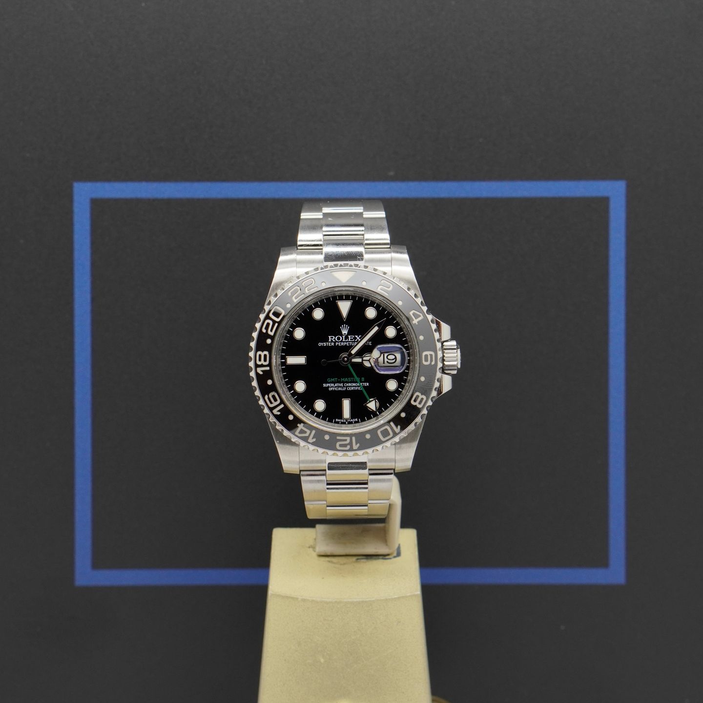 Rolex GMT-Master II 116710LN (2015) - Black dial 40 mm Steel case (1/8)