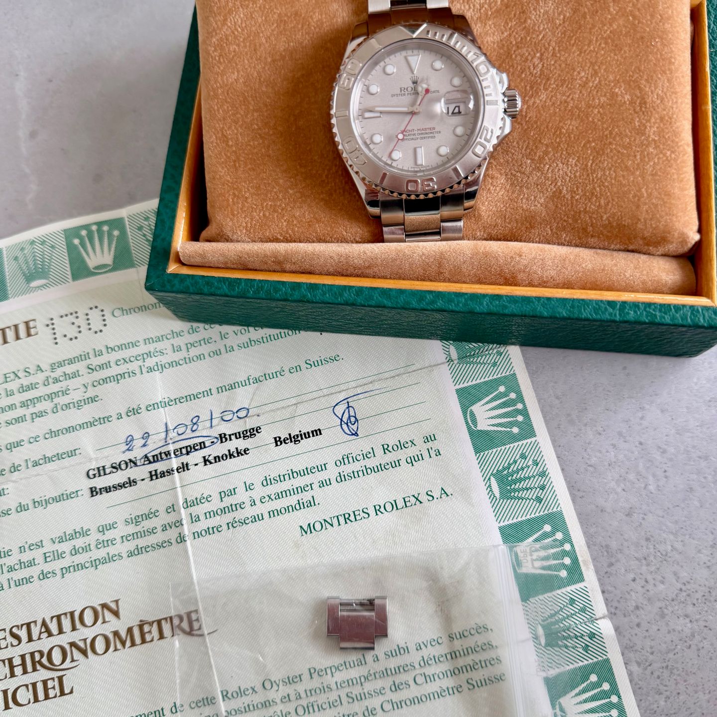 Rolex Yacht-Master 40 16622 - Yachtmaster 40 (2000) - Silver dial 40 mm Steel case (3/6)