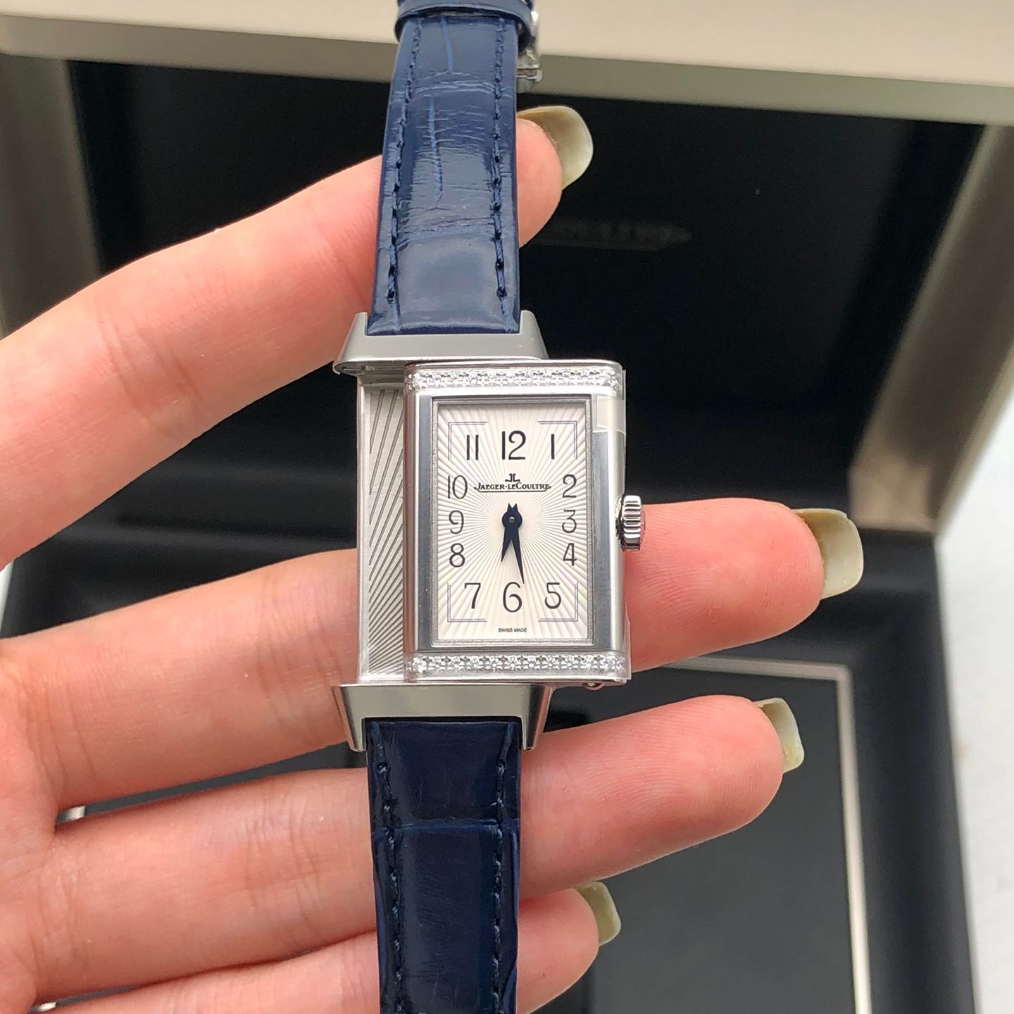 Jaeger-LeCoultre Reverso Q3288420 (2023) - Wit wijzerplaat 40mm Staal (7/8)
