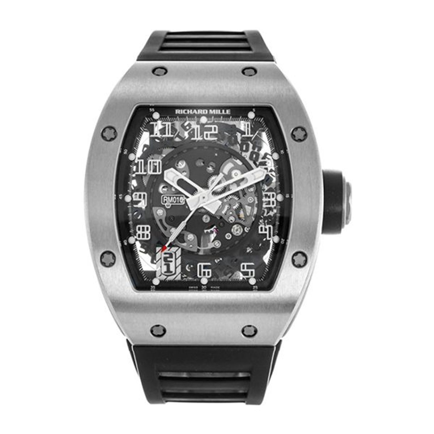 Richard Mille RM 010 RM010 (2024) - Transparant wijzerplaat 39mm Titanium (1/1)