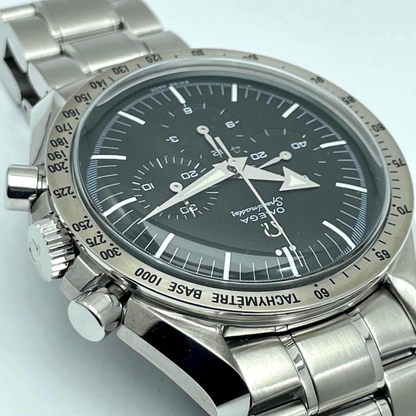 Omega Speedmaster Broad Arrow 3594.50.00 (1985) - Black dial 42 mm Steel case (6/10)