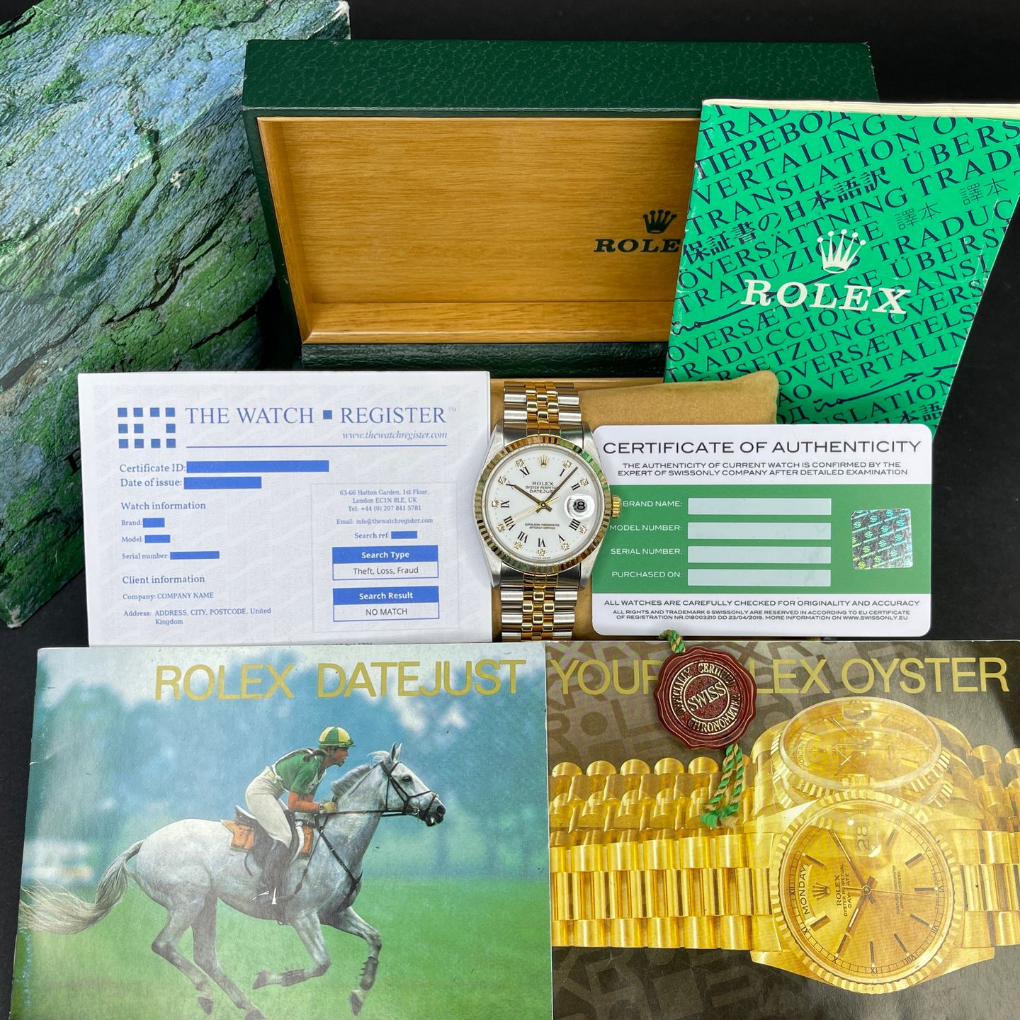 Rolex Datejust 36 16233 (1996) - 36 mm Gold/Steel case (2/8)