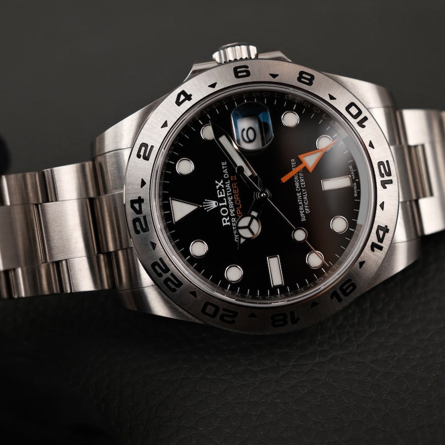 Rolex Explorer II 216570 (2020) - Black dial 42 mm Steel case (8/8)