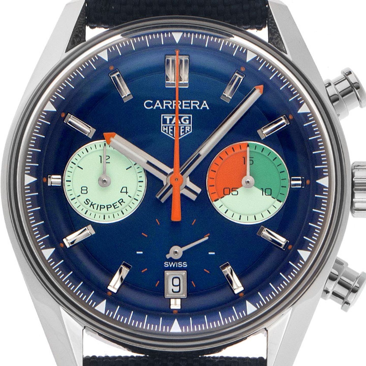 TAG Heuer Carrera CBS2213.FN6002 (2025) - Blue dial 39 mm Steel case (1/7)