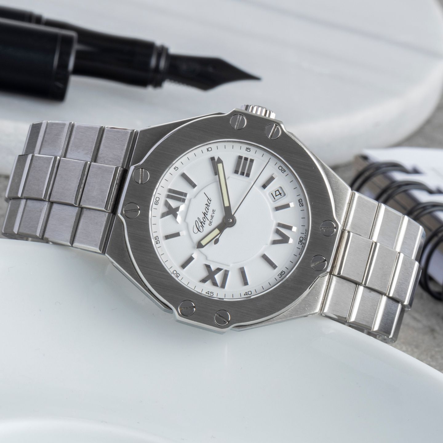 Chopard St. Moritz 8319 (2000) - Staal (2/8)