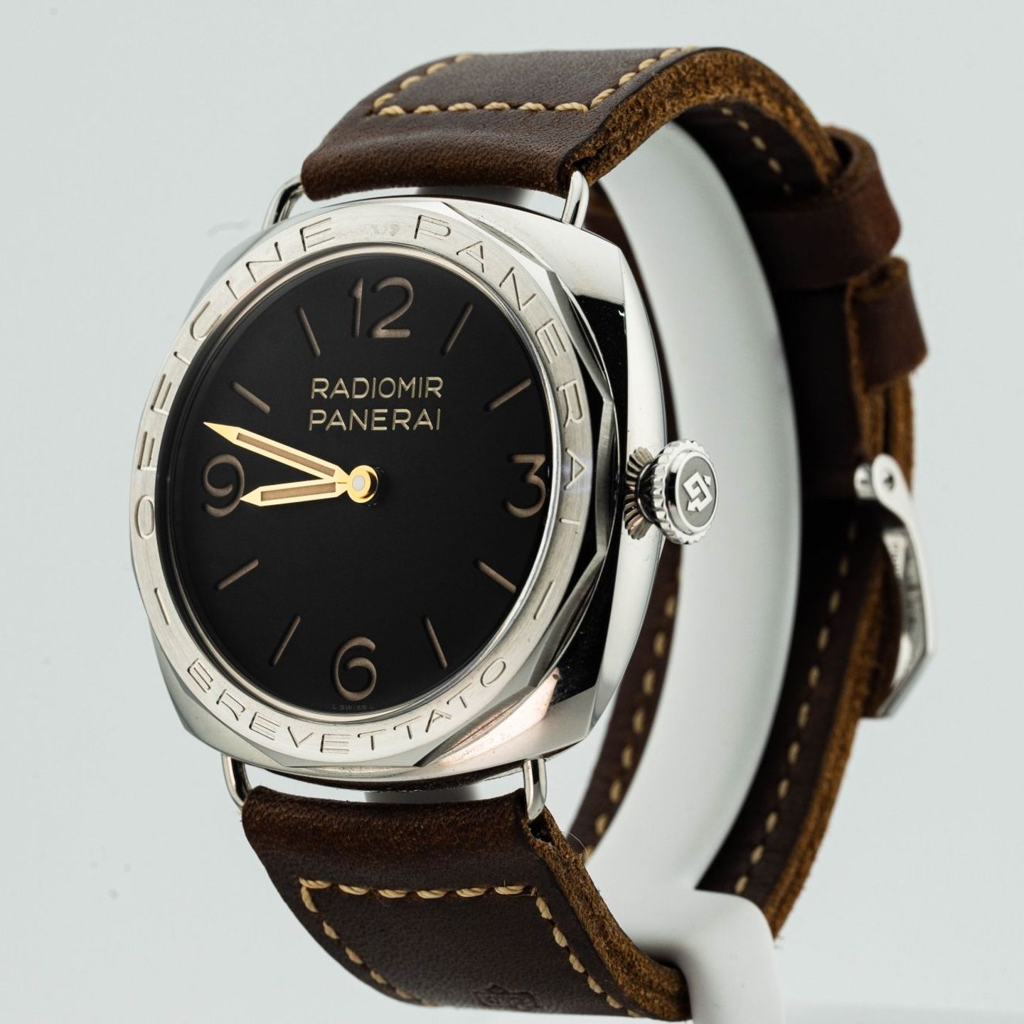 Panerai Special Editions PAM00685 (Unknown (random serial)) - Brown dial 47 mm Steel case (2/8)