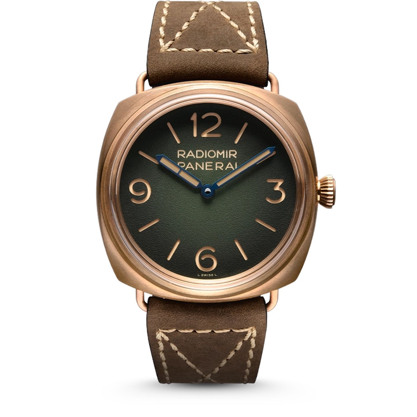 Panerai Radiomir PAM00760 (2025) - Green dial 47 mm Bronze case (1/1)