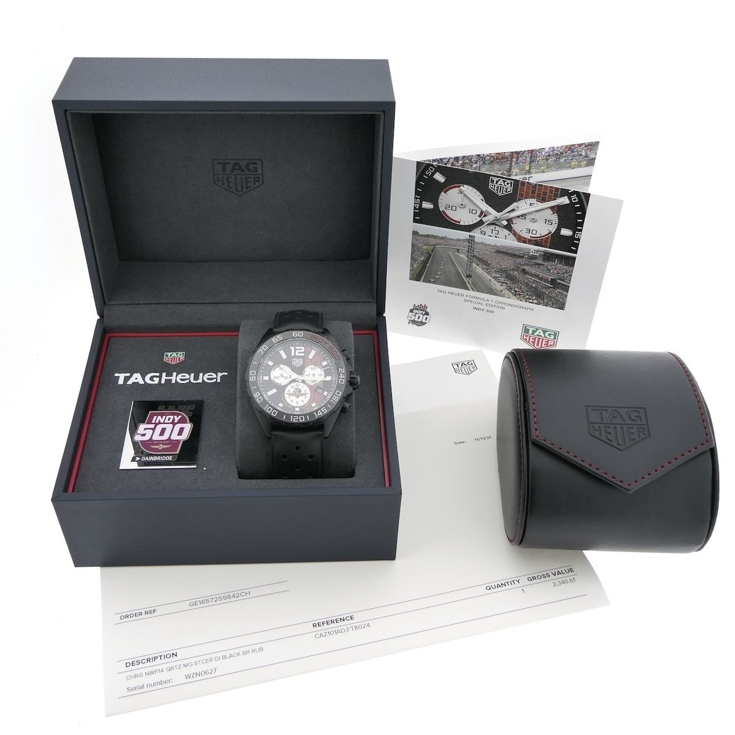 TAG Heuer Formula 1 Quartz CAZ101AD.FT8024 (2021) - Black dial 43 mm Steel case (4/8)