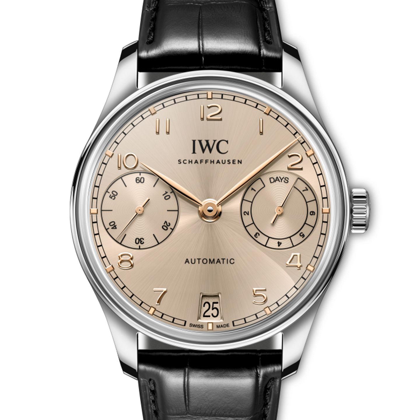 IWC Portuguese Automatic IW501705 (2024) - Grey dial 42 mm Steel case (1/1)