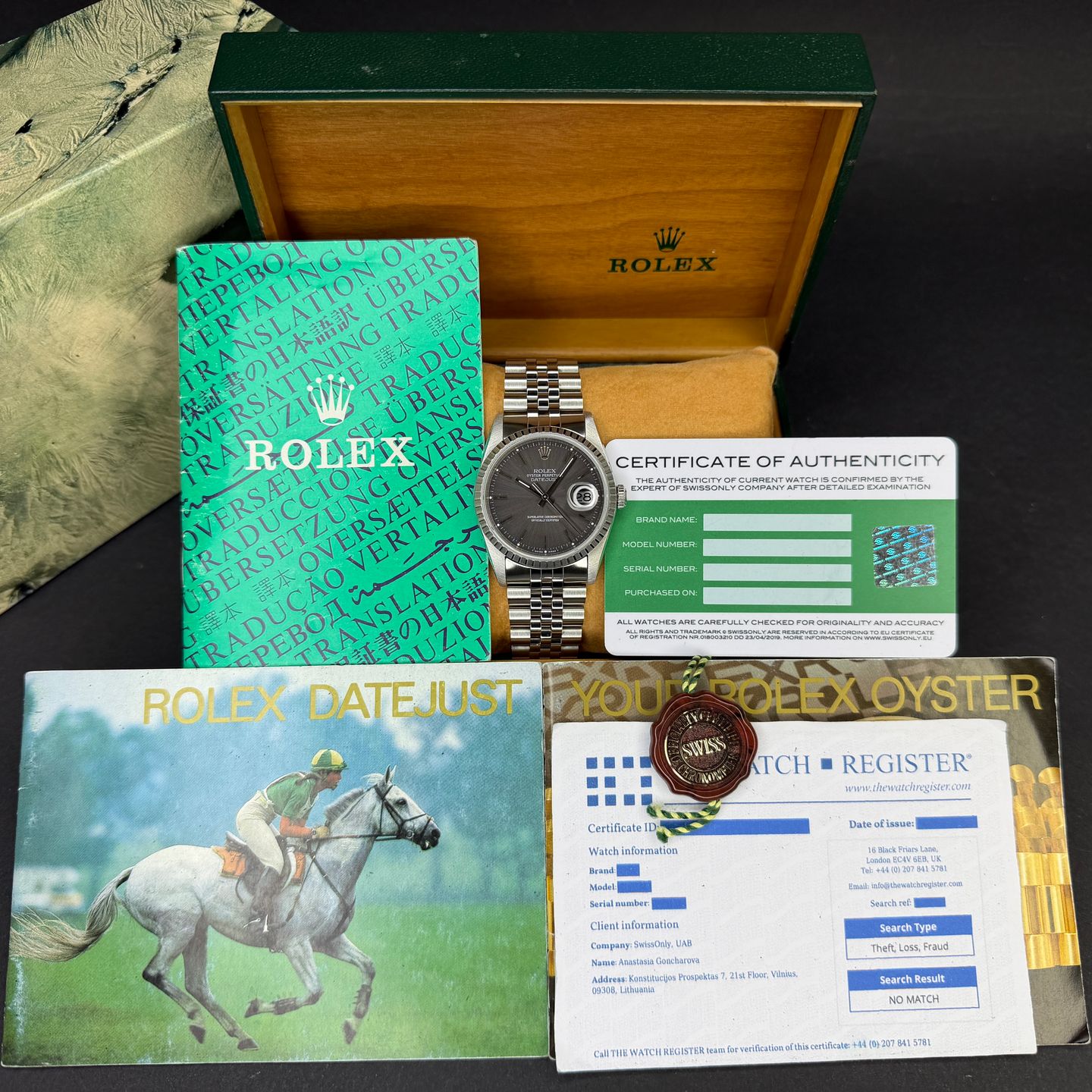 Rolex Datejust 36 16220 (1988) - 36 mm Steel case (3/8)