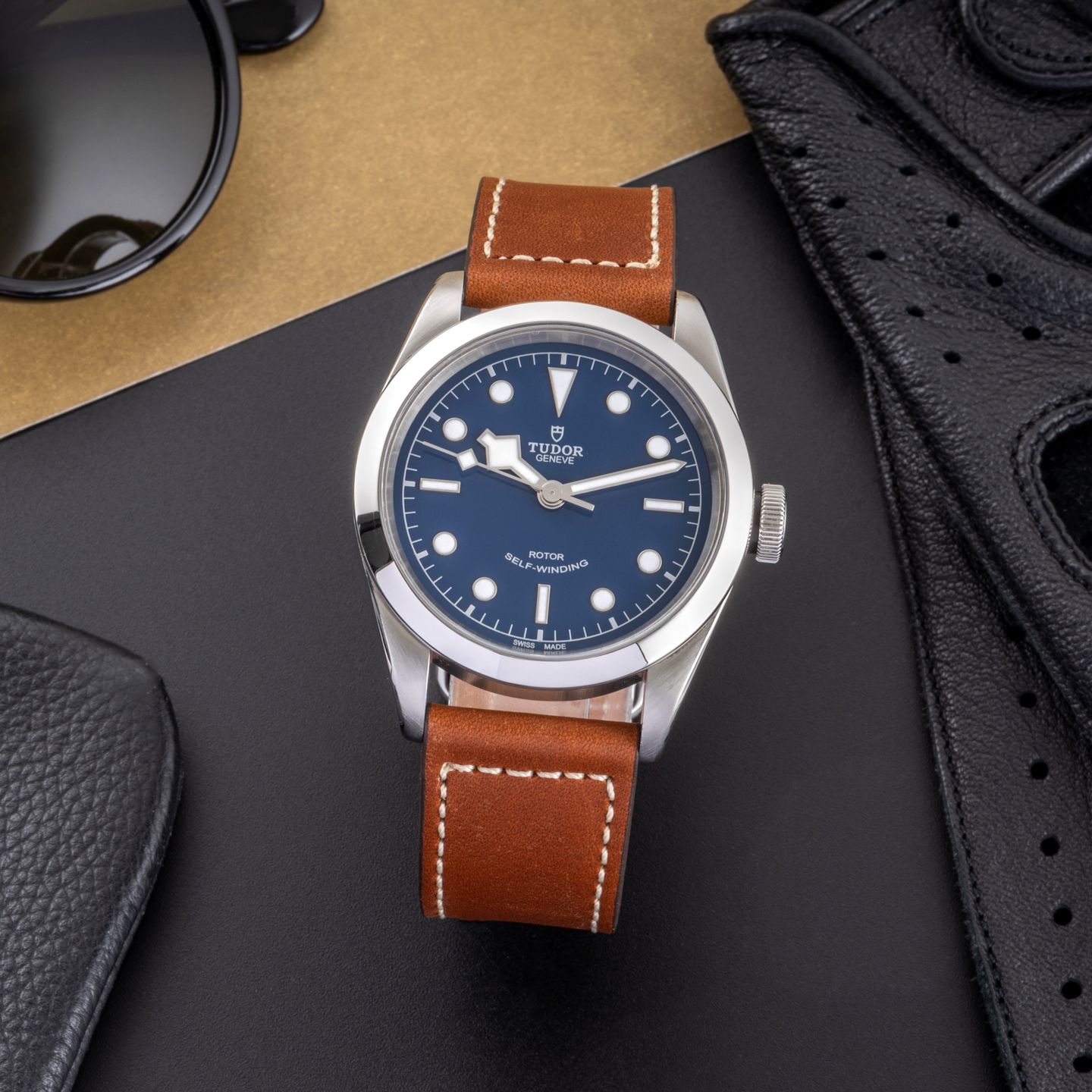 Tudor Black Bay 41 79540 (Unknown (random serial)) - Blue dial 41 mm Steel case (3/8)