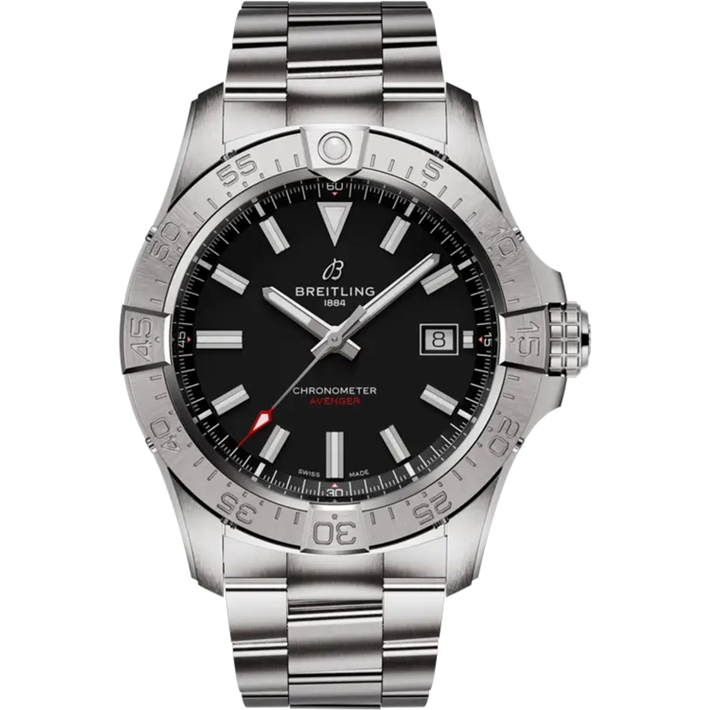 Breitling Avenger A17328101B1A1 (2023) - Black dial 42 mm Steel case (1/1)