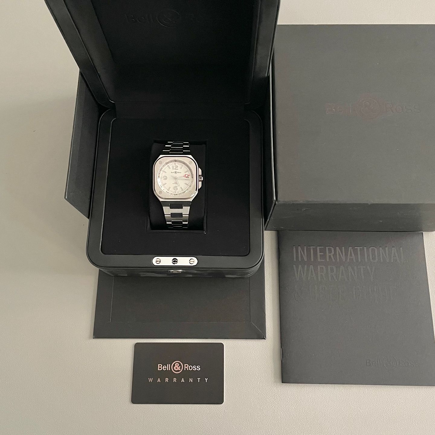 Bell & Ross BR 05 BR05G-SI-ST/SST (2024) - White dial 42 mm Steel case (2/7)