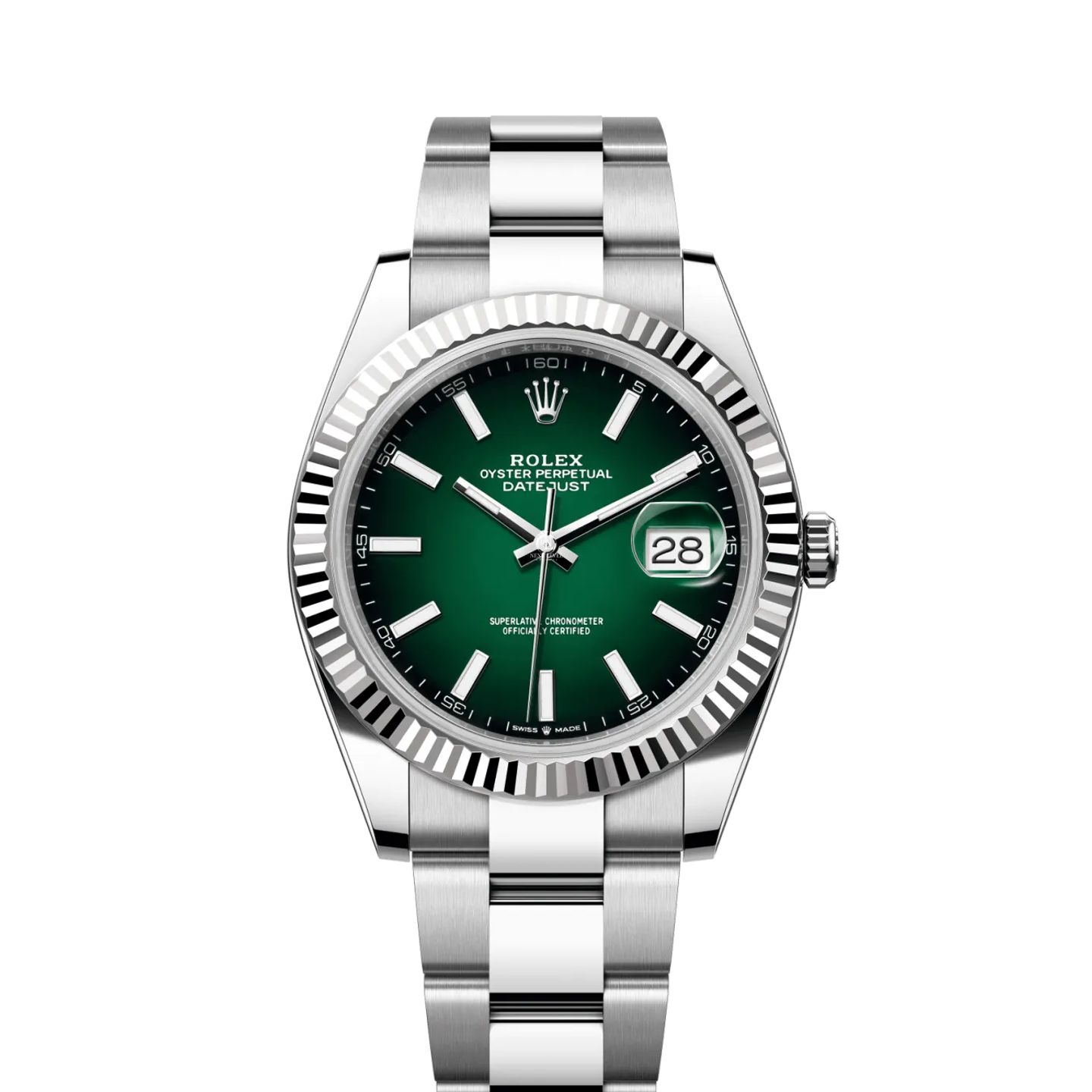 Rolex Datejust 41 126334 (2026) - Green dial 41 mm Steel case (1/1)