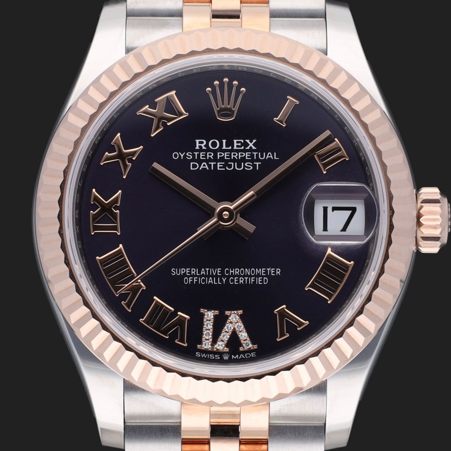 Rolex Datejust 31 278271 (2021) - 31 mm Gold/Steel case (2/8)