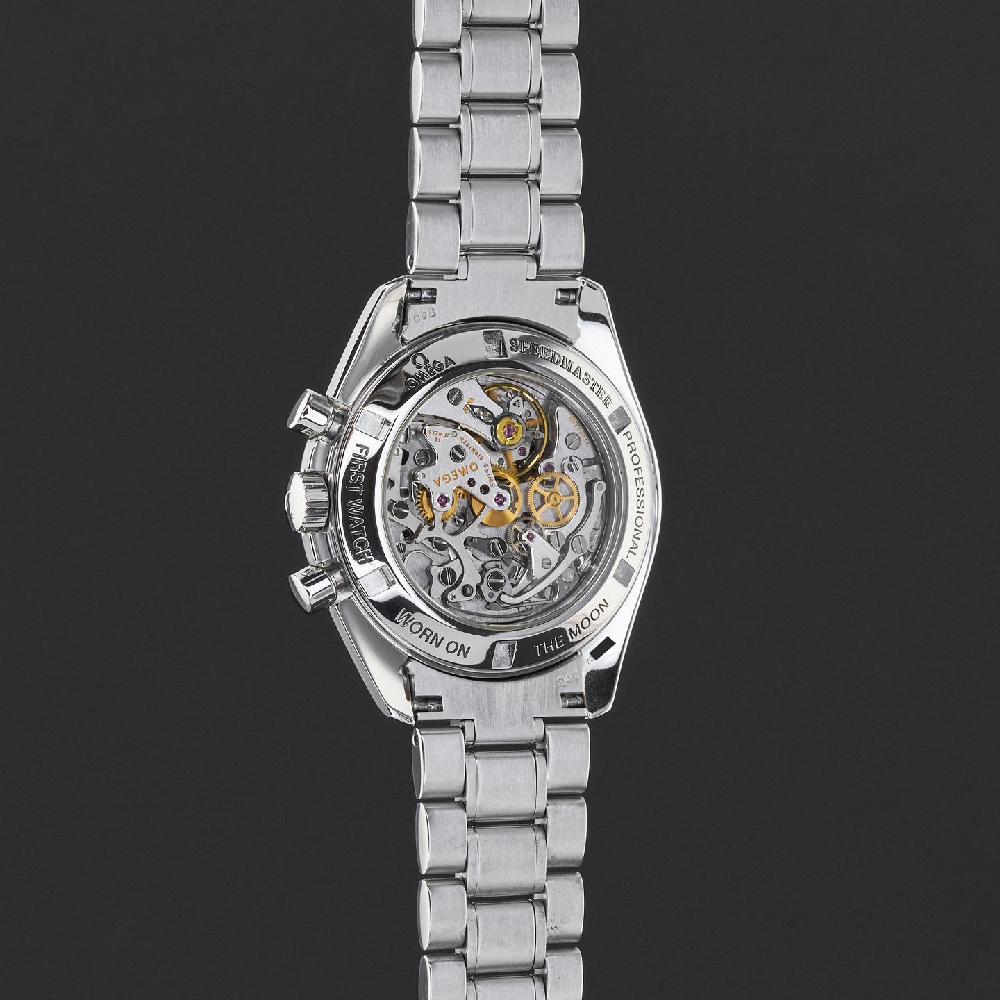 Omega Speedmaster Professional Moonwatch 3572.50 (2000) - Black dial 42 mm Steel case (7/8)