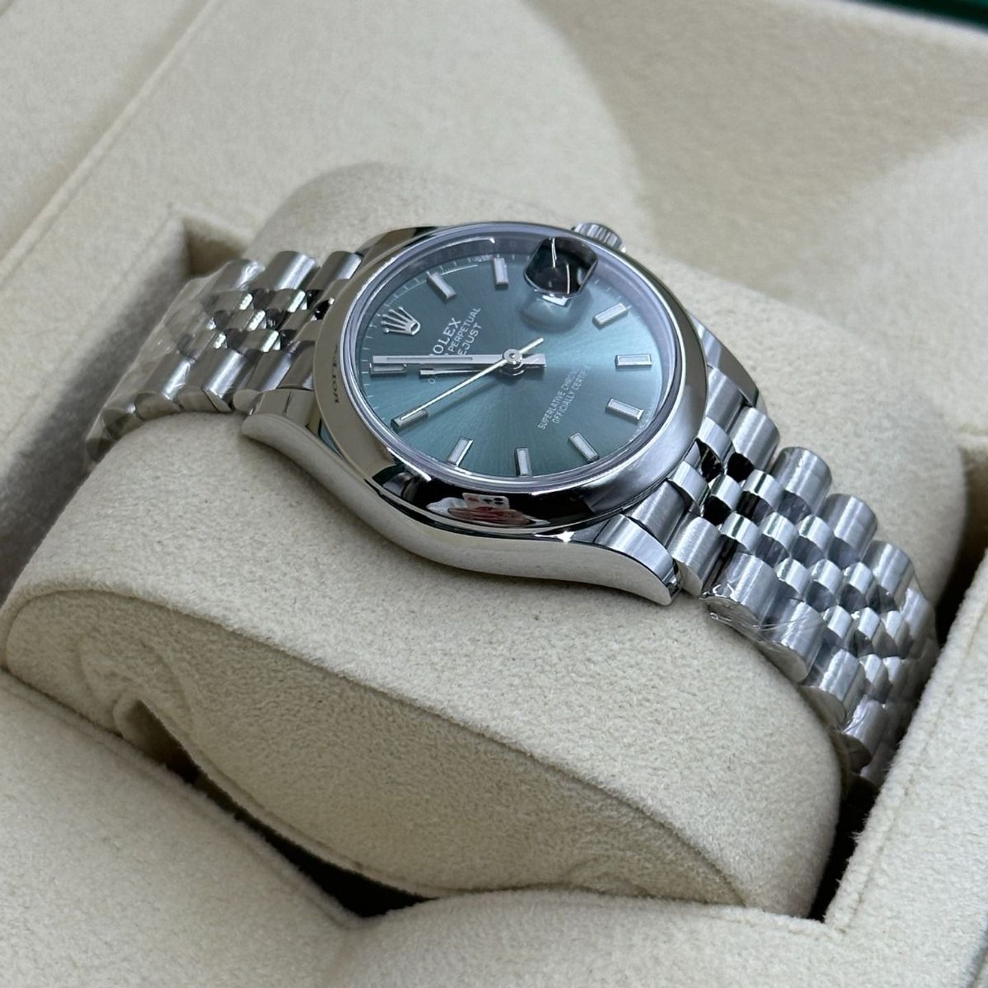 Rolex Datejust 31 278240 (2024) - Groen wijzerplaat 31mm Staal (7/8)