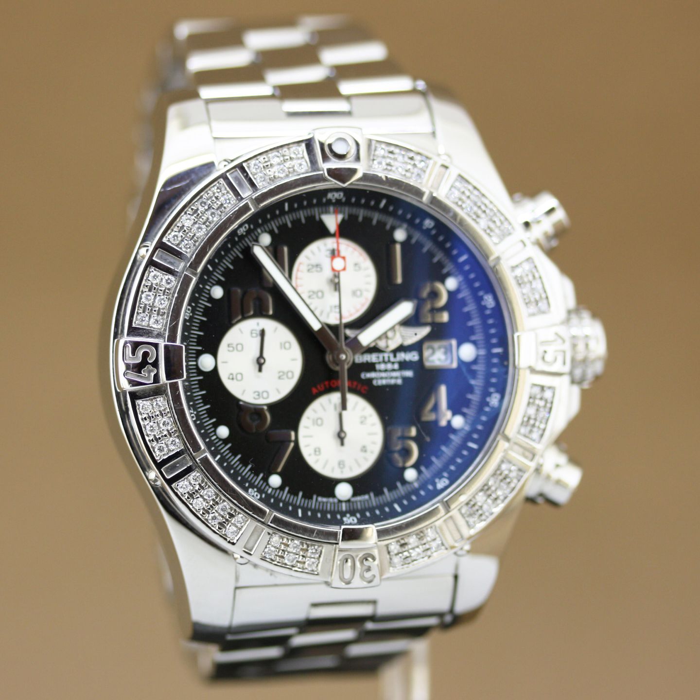 Breitling Super Avenger A13370 (2011) - 48mm Staal (4/8)